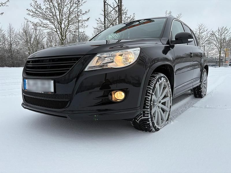 Gebraucht VW Tiguan R-line 200 PS (147 kW) 2009 Schwarz SUV