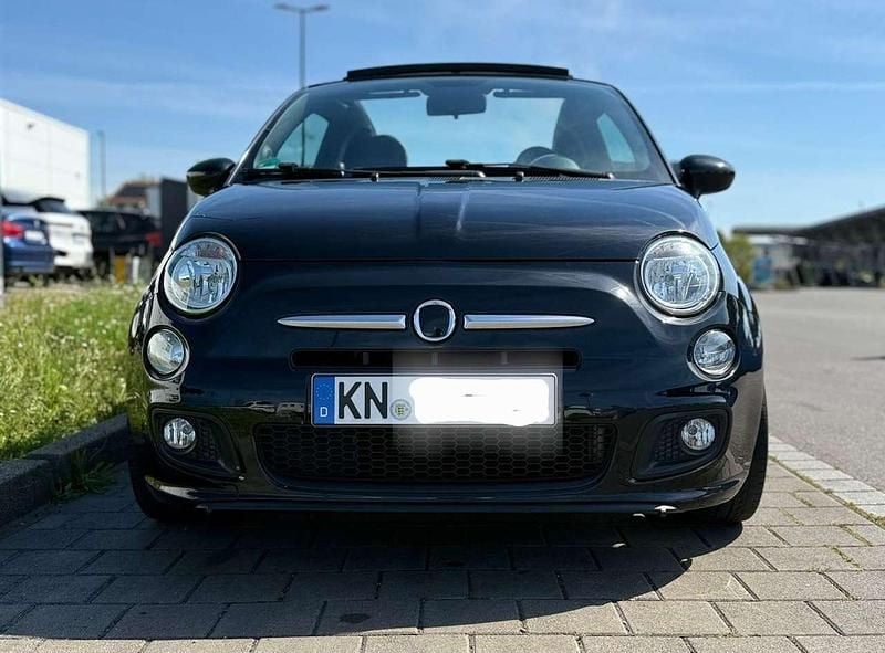 Schwarz Gebraucht 2014 Fiat 500C S Cabrio | 8.321 € (Fairer Preis) - Bild 1/4