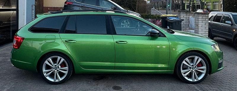 Gebraucht Skoda Octavia RS 184 PS (135 kW) 2014 Grün Kombi