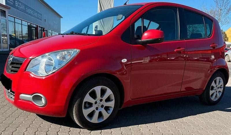 Gebraucht Opel Agila 86 PS (63 kW) 2009 Rot Kleinwagen