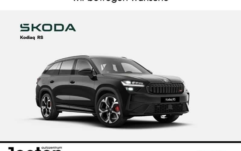 Schwarz Neu 2025 Skoda Kodiaq RS SUV | 54.450 € (Guter Preis) - Bild 1/4