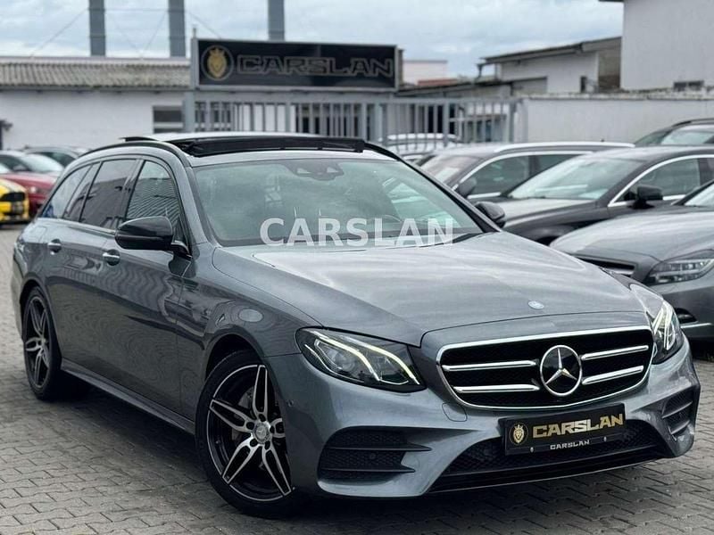 Selenitgrau Gebraucht 2016 Mercedes E220 AMG Kombi | 24.998 € (Teuer) - Bild 1/4