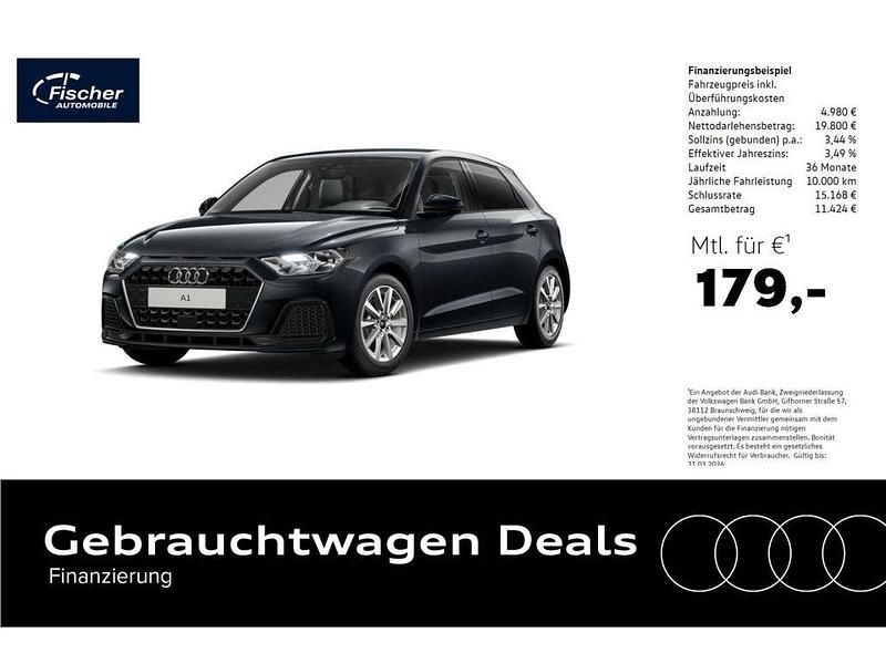Grau Gebraucht 2025 Audi A1 Sportback Advanced Kleinwagen | 24.440 € (Fairer Preis) - Bild 1/4