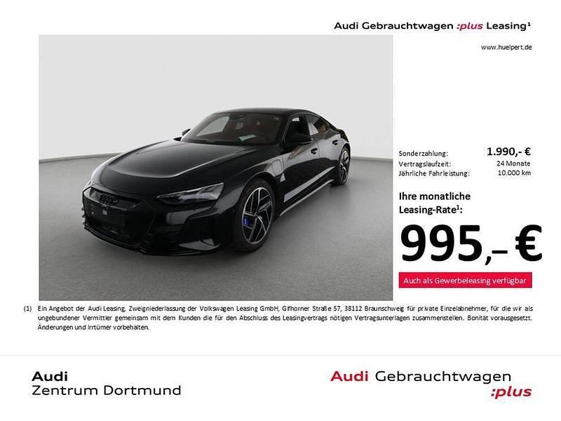 Mythosschwarz metallic Gebraucht 2024 Audi RS e-tron GT Sport Limousine | 113.911 € - Bild 1/4