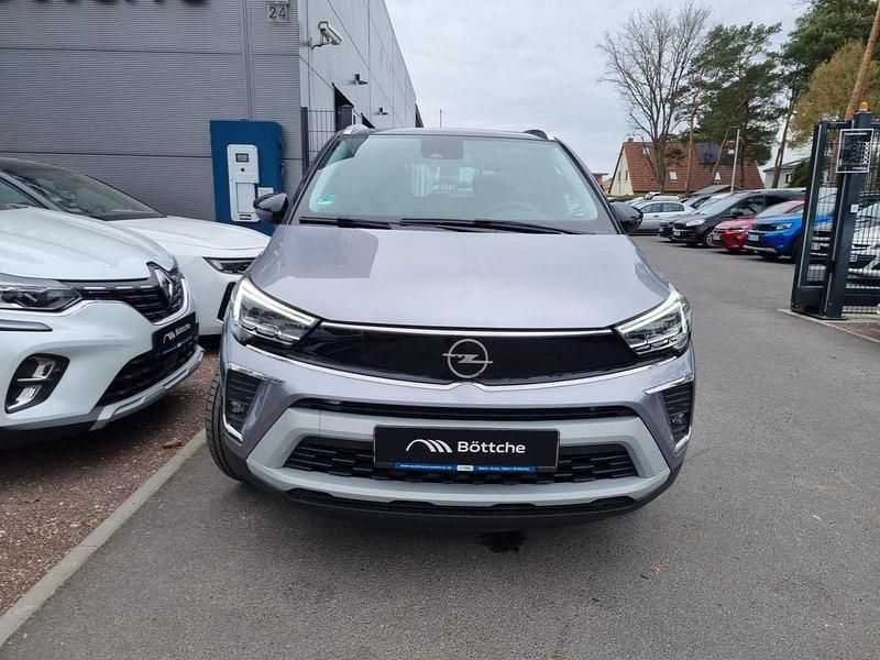 Gebraucht Opel Crossland Elegance 131 PS (96 kW) 2022 Kontrast grau/quarz silber SUV