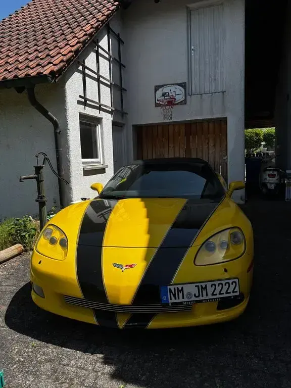 Gebraucht Corvette C6 404 PS (297 kW) 2005 Gelb Cabrio