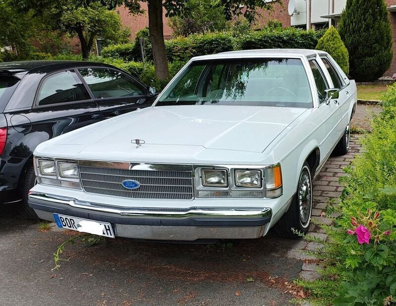 Weiß Gebraucht 1991 Ford Crown Victoria Limousine | 8.990 € - Bild 1/4