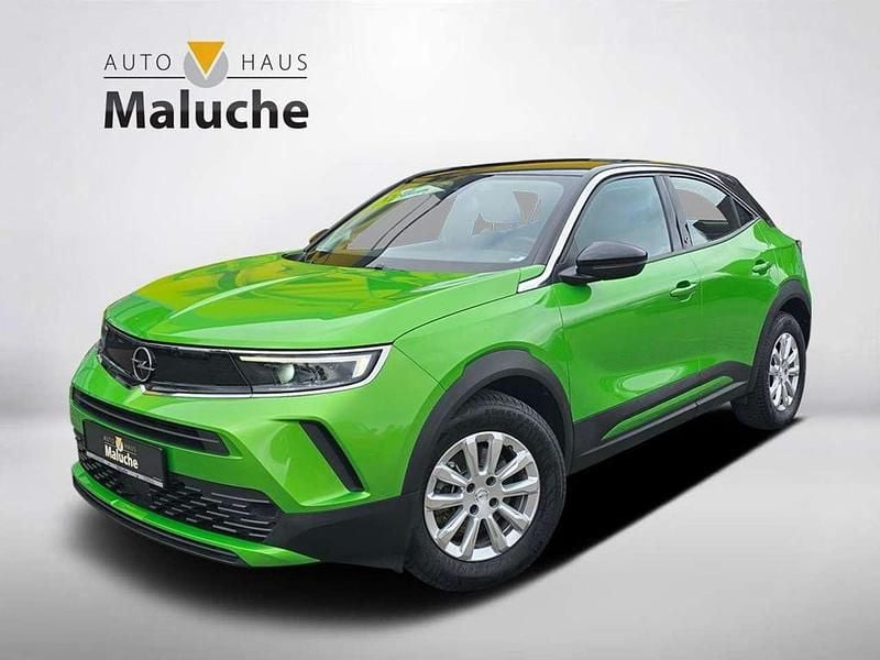 Matcha green/ikone gruen Gebraucht 2021 Opel Mokka-e Edition SUV | 14.900 € (Fairer Preis) - Bild 1/4