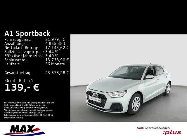 Gebraucht Audi A1 Sportback Advanced Plus 116 PS (85 kW) 2025 Tausilber metallic Kleinwagen