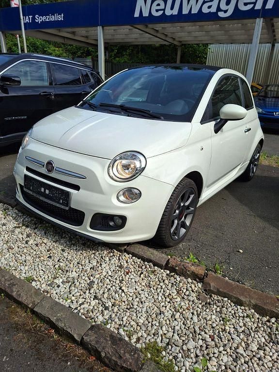 Weiß Gebraucht 2014 Fiat 500C Sport Cabrio | 8.590 € (Fairer Preis) - Bild 1/4