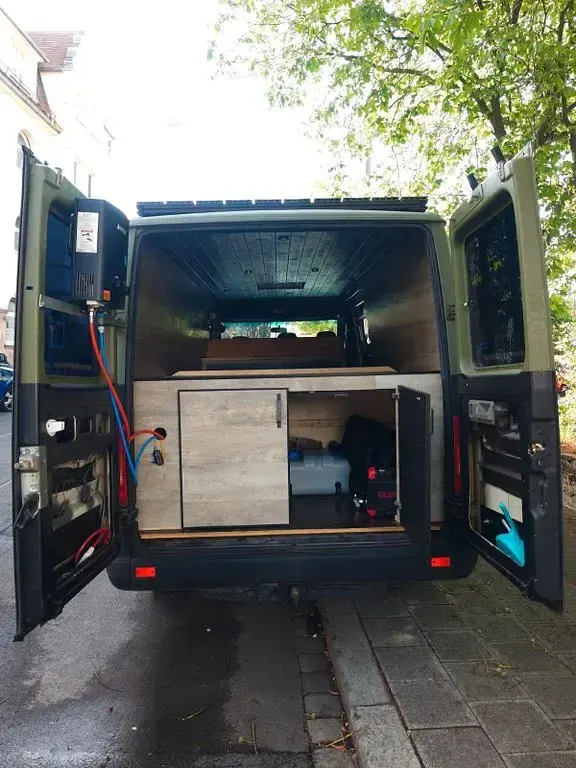 Gebraucht VW LT 83 PS (61 kW) 2002 Grün Van / Kleinbus