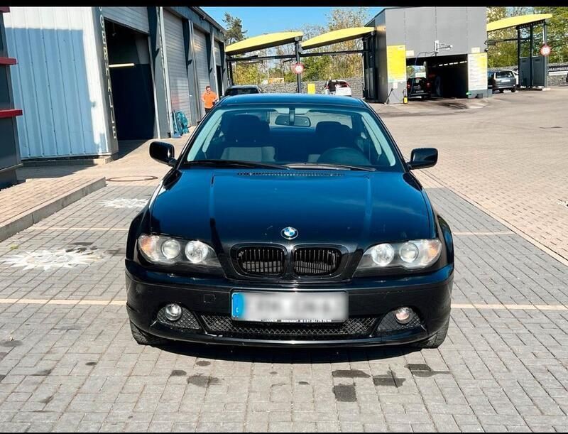 Schwarz Gebraucht 2004 BMW 318 Coupé | 4.499 € (Teuer) - Bild 1/4
