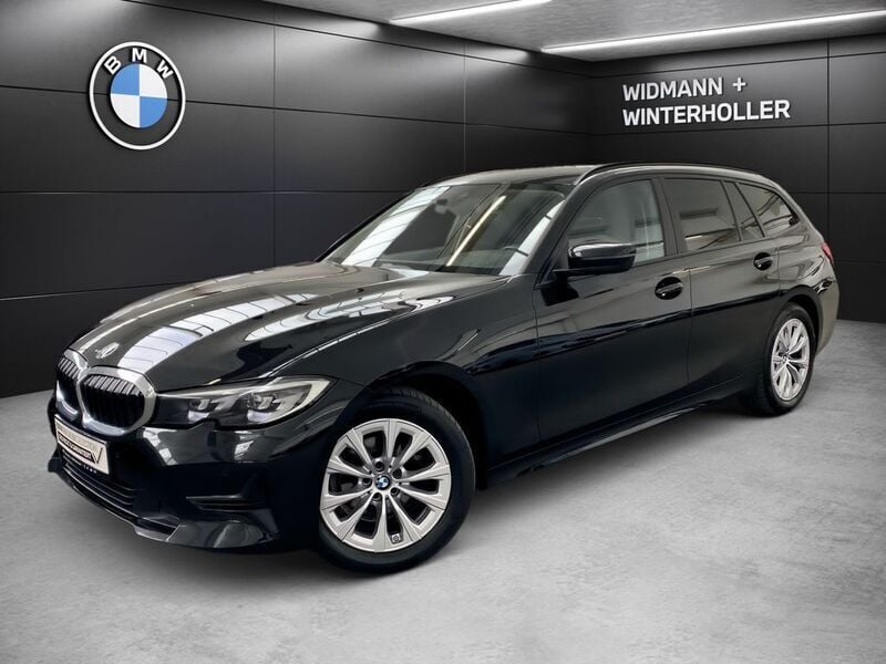 Schwarz Gebraucht 2022 BMW 318 Sport Line Kombi | 22.780 € (Guter Preis) - Bild 1/3