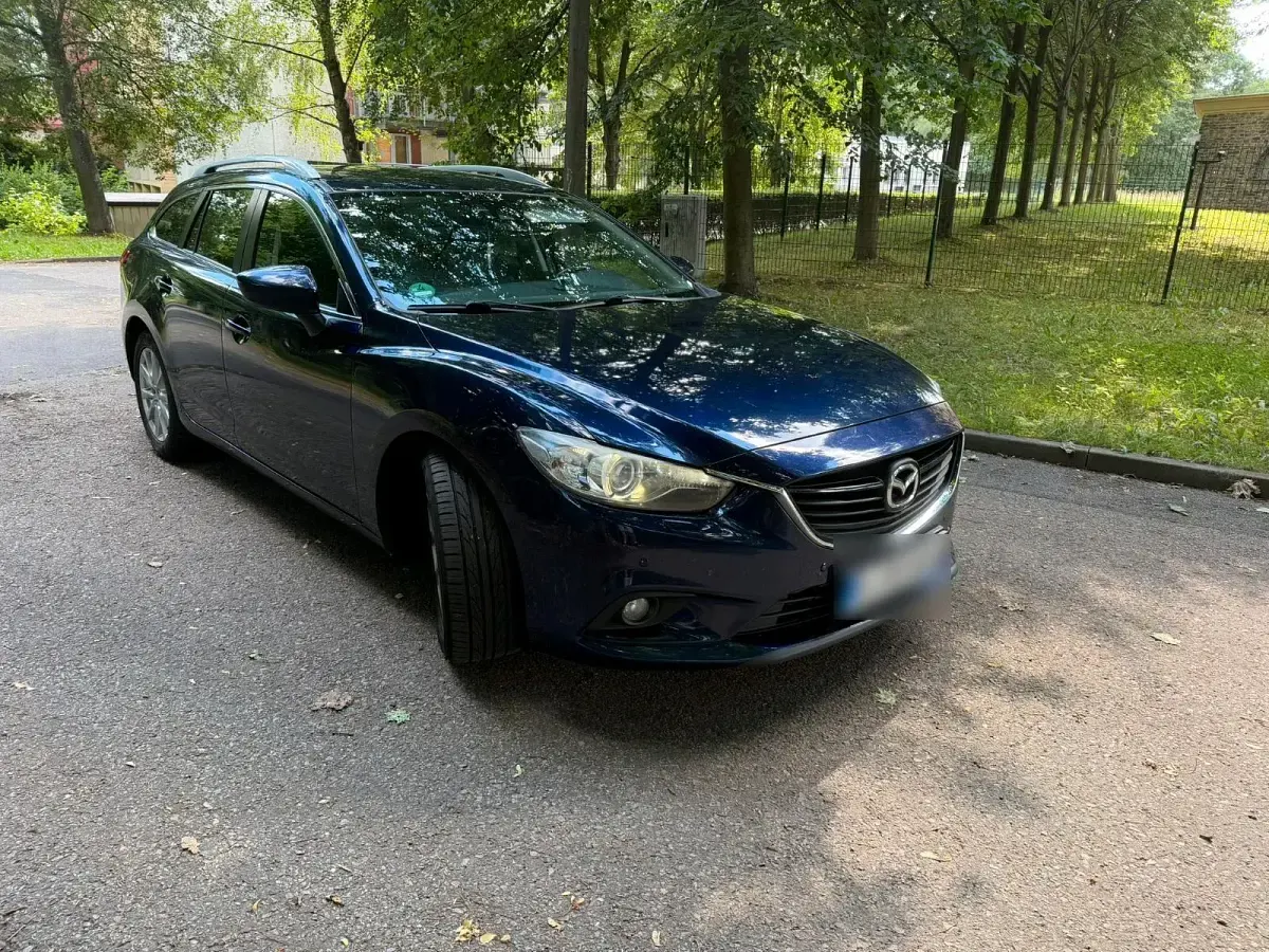 Gebraucht Mazda 6 Sports-Line 150 PS (110 kW) 2014 Blau Kombi