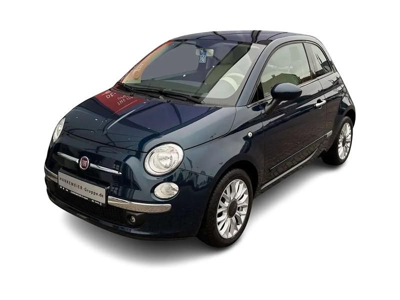 Blau Gebraucht 2014 Fiat 500 Lounge Kleinwagen | 8.450 € (Fairer Preis) - Bild 1/4