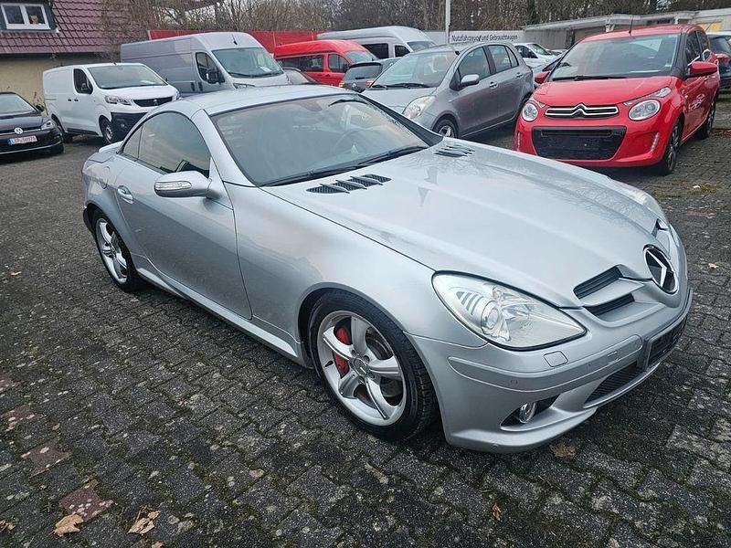 Gebraucht Mercedes SLK350 AMG line 272 PS (200 kW) 2007 Silber Cabrio