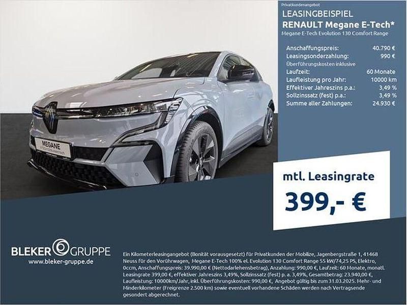 Rafalegrau Gebraucht 2024 Renault Mégane Evolution Limousine | 30.590 € - Bild 1/3