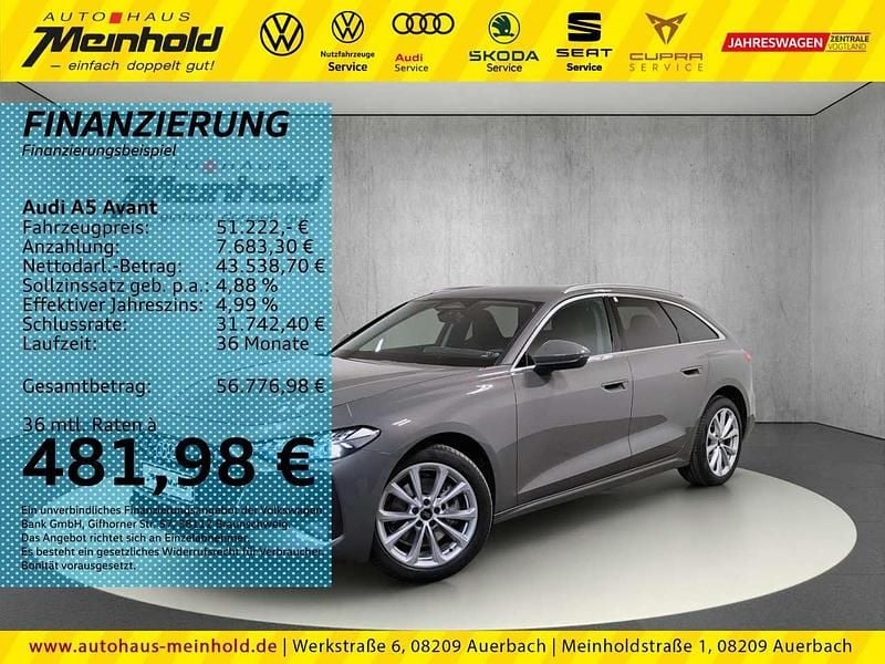 Chronosgrau metallic Gebraucht 2025 Audi A5 Sport Coupé | 51.222 € (Guter Preis) - Bild 1/4