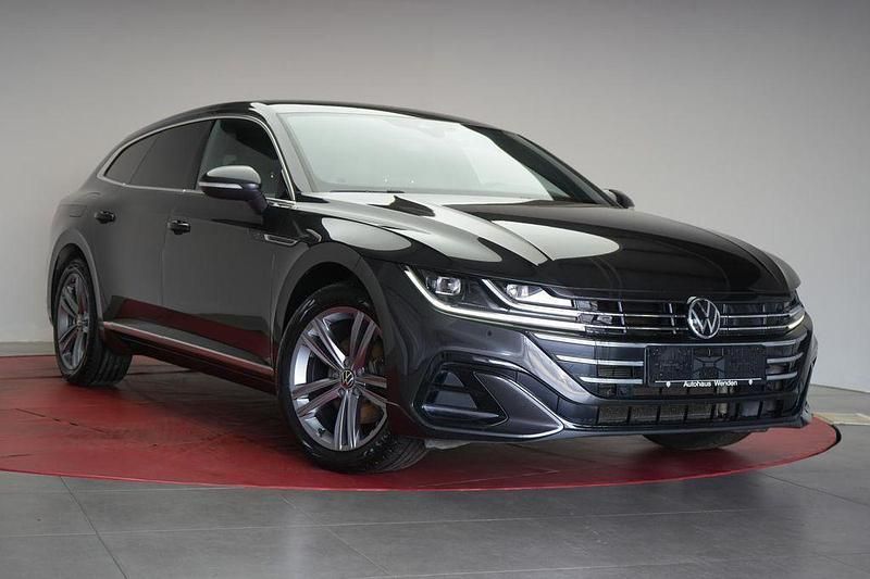 Grau Gebraucht 2021 VW Arteon R-line Limousine | 25.490 € (Superpreis) - Bild 1/4