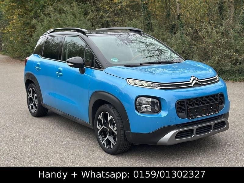 Blau Gebraucht 2020 Citroën C3 Aircross Shine SUV | 10.450 € (Superpreis) - Bild 1/4