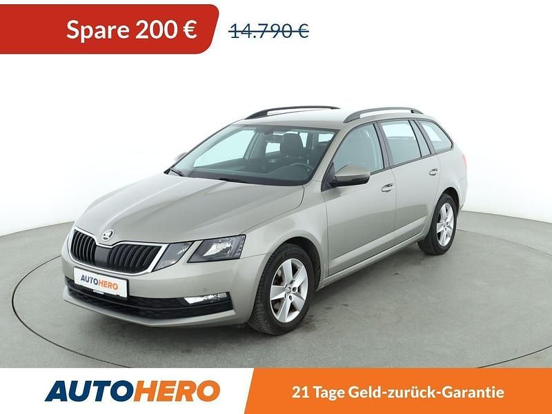 Beige Gebraucht 2017 Skoda Octavia Ambition Kombi | 14.590 € (Fairer Preis) - Bild 1/3