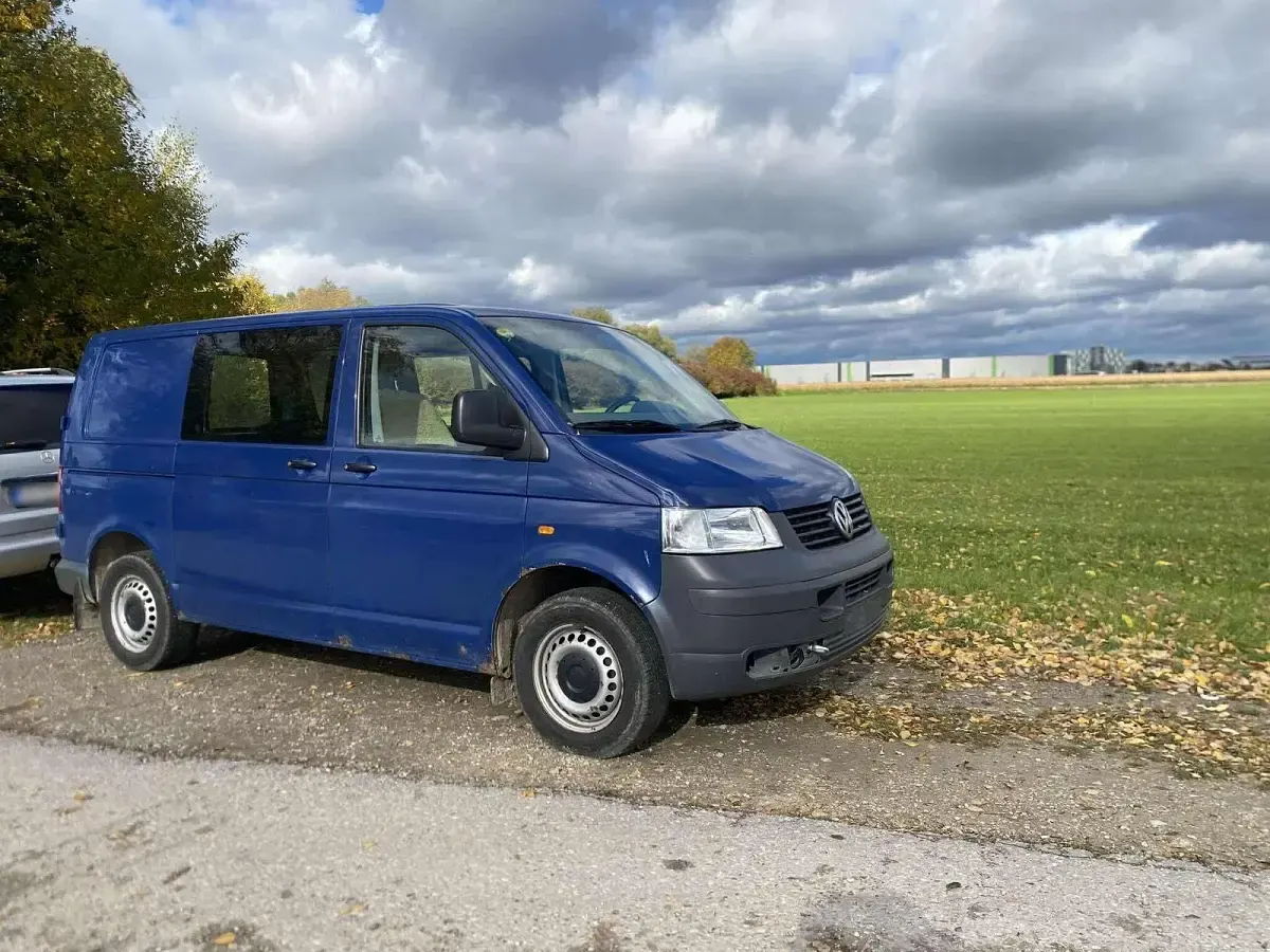 Gebraucht VW Transporter 131 PS (96 kW) 2005 Blau Van
