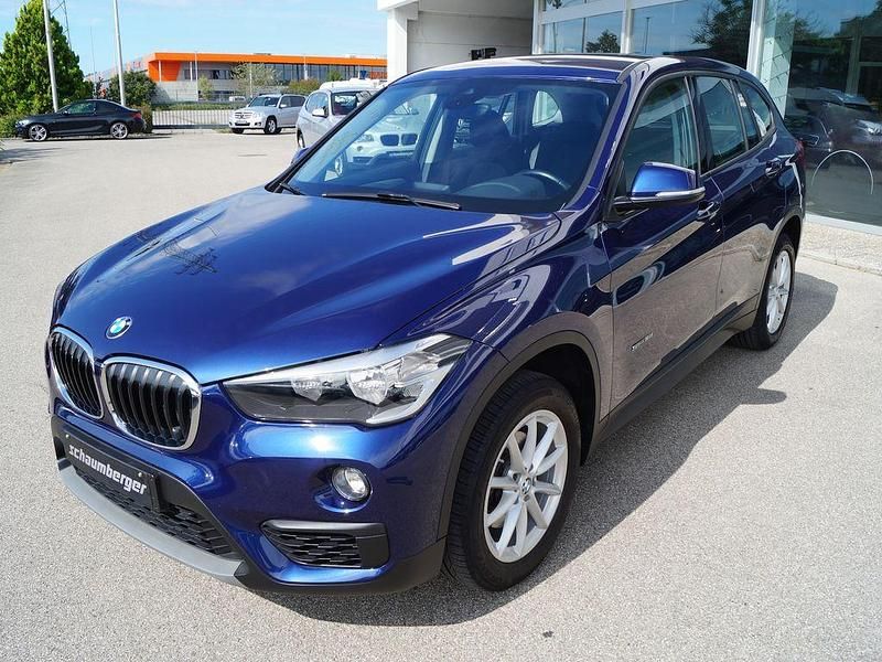 Używany BMW X1 Advantage 140 KM (102 kW) 2017 Niebieski SUV