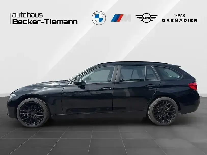 Używany BMW 320 Advantage 184 KM (135 kW) 2019 Czarny Sedan/Limuzyna