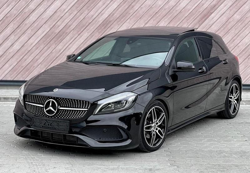 Schwarz Gebraucht 2017 Mercedes A220 AMG Limousine | 18.990 € (Fairer Preis) - Bild 1/4