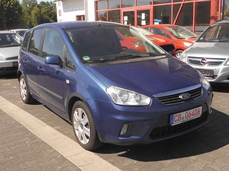 Blau Gebraucht 2008 Ford C-MAX Style Van / Kleinbus | 1.500 € (Superpreis) - Bild 1/4