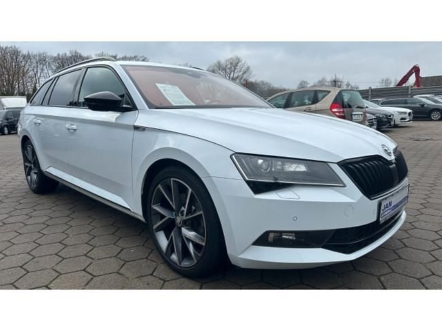 Gebraucht Skoda Superb SportLine 190 PS (139 kW) 2019 Weiss Kombi