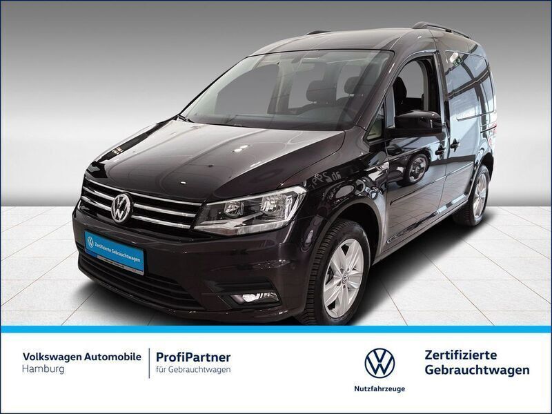 Gebraucht VW Caddy Comfortline 131 PS (96 kW) 2020 Schwarz Van / Kleinbus