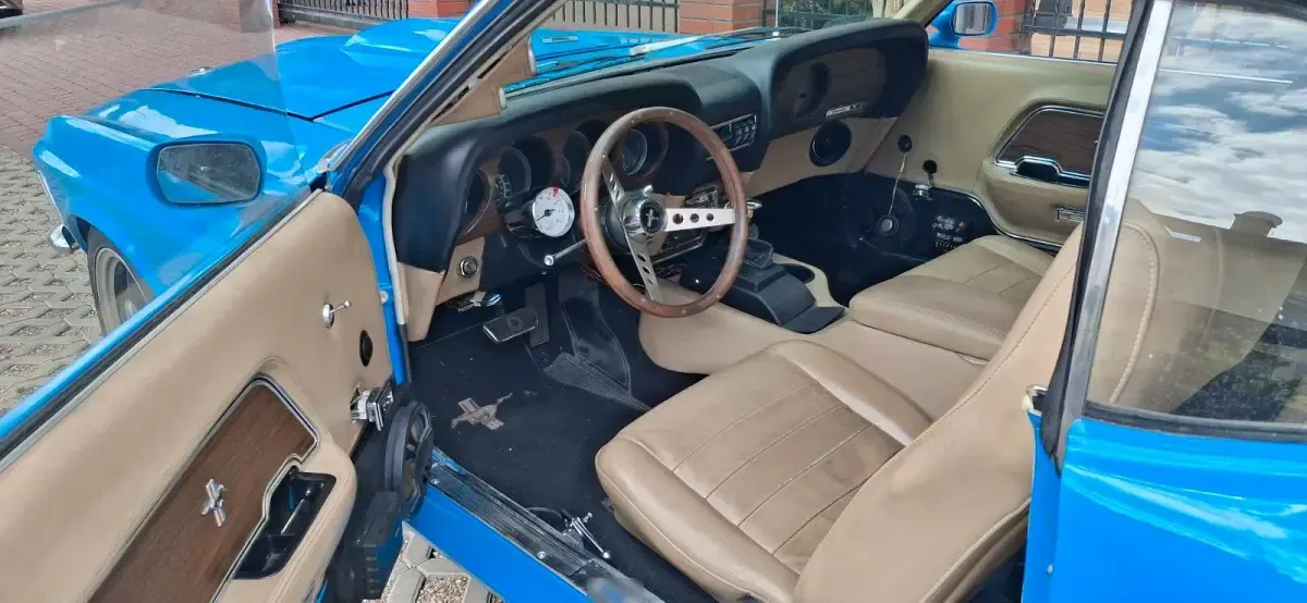 Occasion Ford Mustang 600 ch (441 kW) 1970 Bleue Cabriolet
