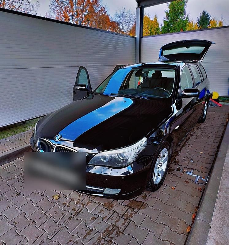 Usata BMW 520 170 CV (125 kW) 2008 Nero Station wagon