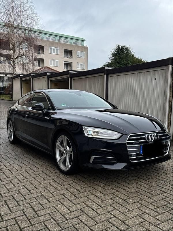 Gebraucht Audi A5 Sportback S-Line 252 PS (185 kW) 2018 Schwarz Kleinwagen