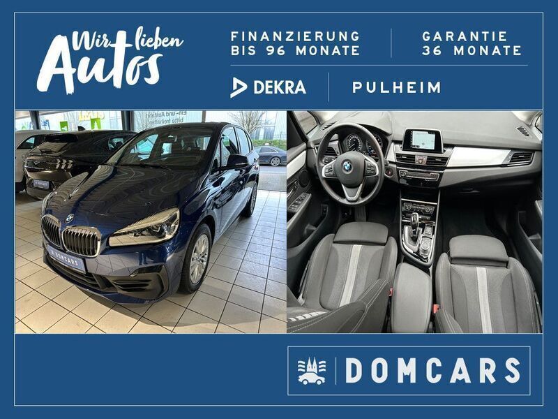 Blau Gebraucht 2021 BMW 220 Active Tourer Advantage Van / Kleinbus | 24.989 € (Fairer Preis) - Bild 1/4
