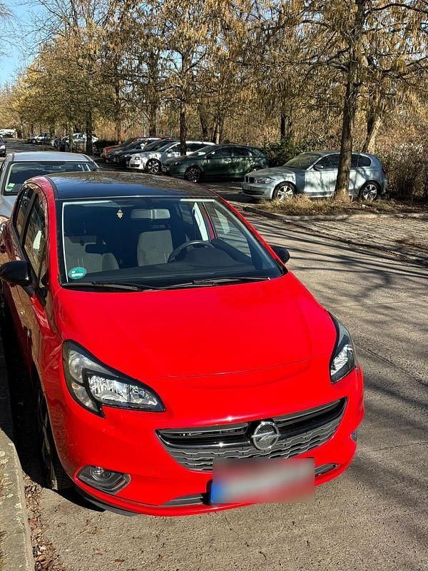 Gebraucht Opel Corsa 90 PS (66 kW) 2018 Rot Kleinwagen