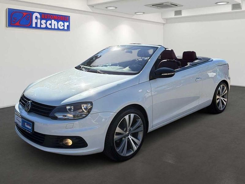 Oryxweiß perlmutteffekt Gebraucht 2012 VW Eos Cabrio | 8.500 € (Fairer Preis) - Bild 1/4