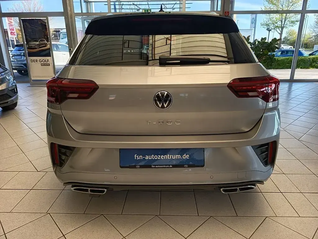 Gebraucht VW T-Roc R-line 150 PS (110 kW) 2022 Silber SUV