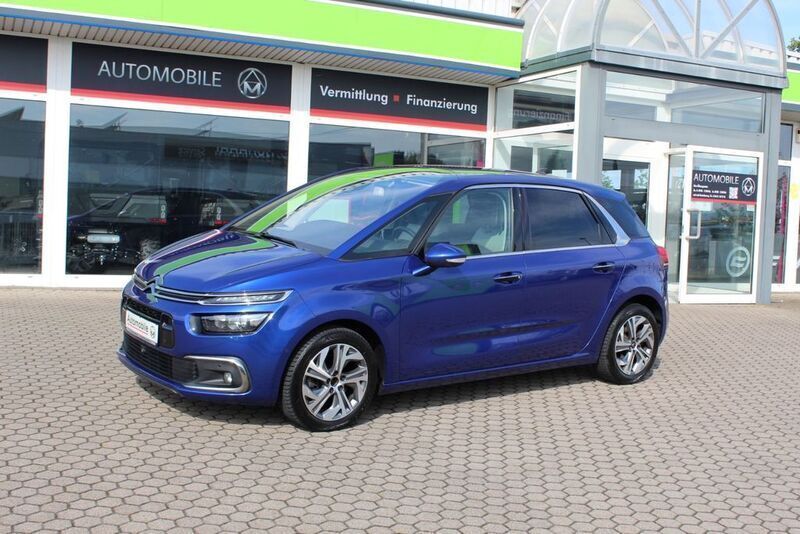 Blau Gebraucht 2017 Citroën C4 SpaceTourer Shine Van / Kleinbus | 11.750 € (Fairer Preis) - Bild 1/4