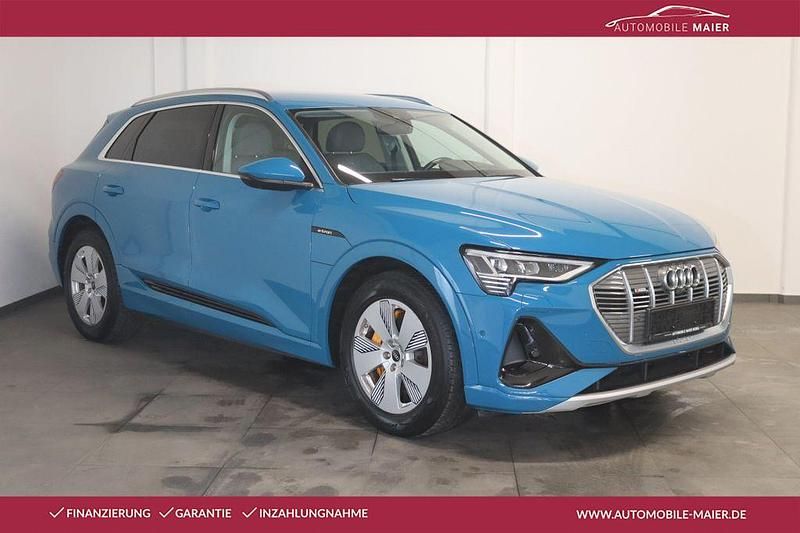 Gebraucht Audi e-tron S-Line 300 kW (408 PS) 2020 Antiguablau metallic SUV