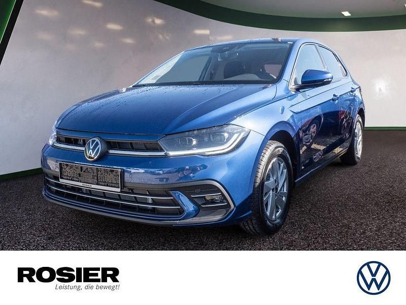 Blau / reef blue Neu 2025 VW Polo Style Kleinwagen | 31.910 € (Teuer) - Bild 1/4