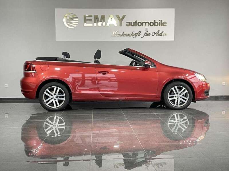 Gebraucht VW Golf Cabriolet 122 PS (89 kW) 2012 Sunset red metallic Cabrio