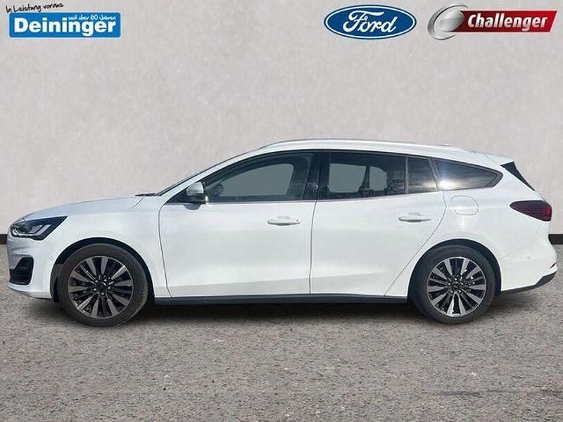 Gebraucht Ford Focus Titanium X 125 PS (91 kW) 2023 Frostweiß Kombi