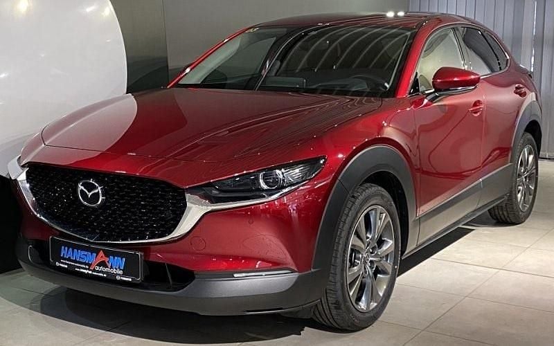 Soul red crystal metallic Gebraucht 2023 Mazda CX-30 Selection SUV | 28.290 € (Fairer Preis) - Bild 1/4