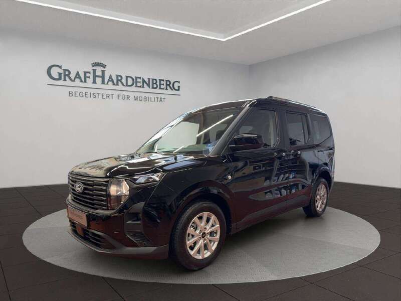 Obsidianschwarz metallic Gebraucht 2025 Ford Tourneo Courier Titanium Van / Kleinbus | 25.980 € (Fairer Preis) - Bild 1/4