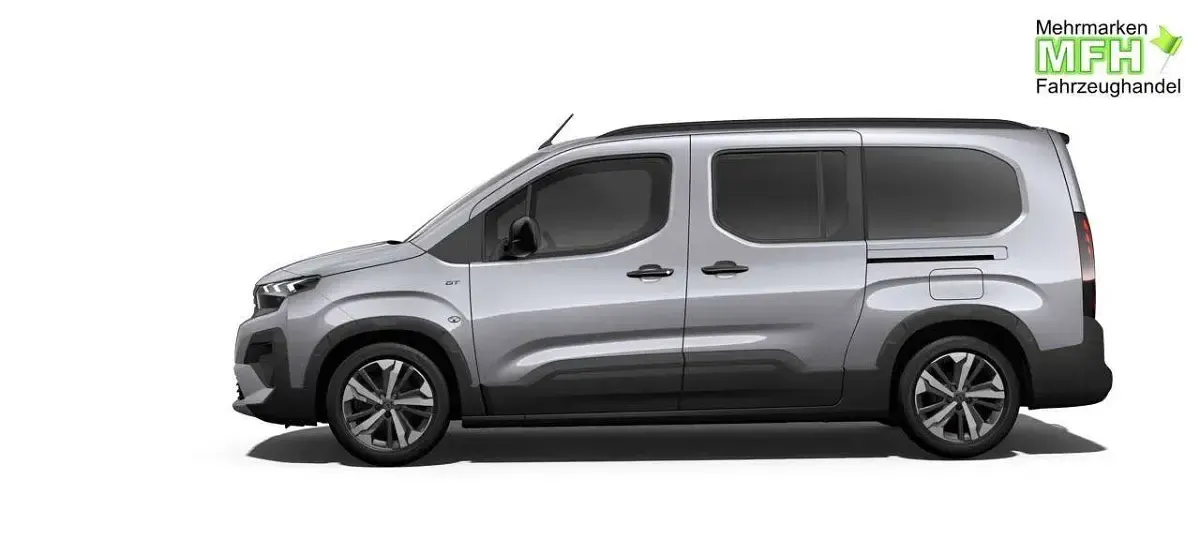 Neu Peugeot Rifter GT 131 PS (96 kW) 2026 Artense silber Van / Kleinbus