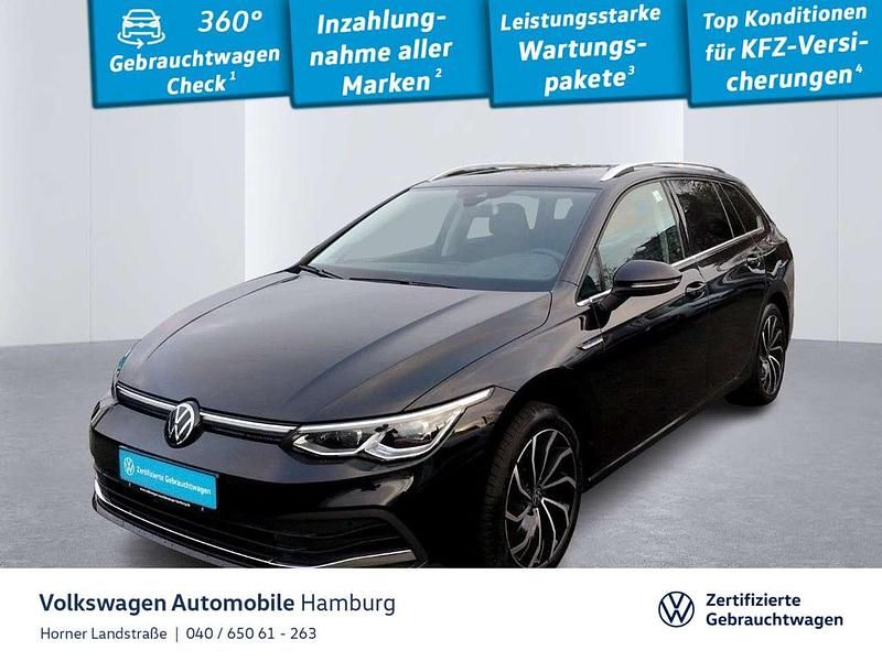 2t deep black perleffekt Gebraucht 2022 VW Golf VIII Style Kombi | 23.850 € (Fairer Preis) - Bild 1/3