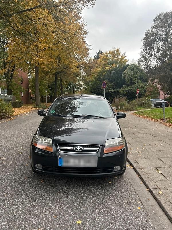 Schwarz Gebraucht 2005 Chevrolet Kalos Kleinwagen | 2.500 € (Fairer Preis) - Bild 1/4