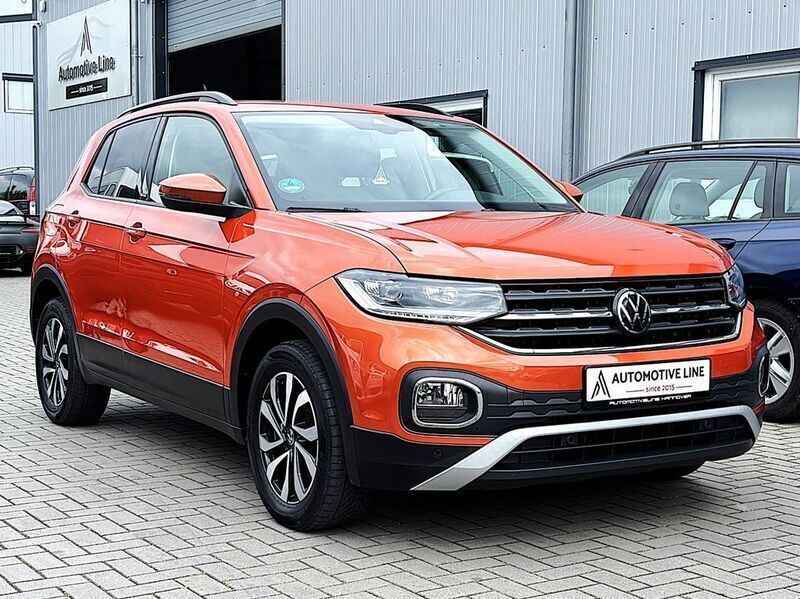 Orange Gebraucht 2021 VW T-Cross Active SUV | 16.450 € (Guter Preis) - Bild 1/4